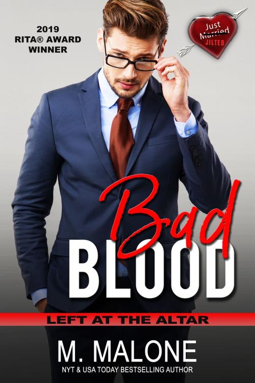 Cover of the book Bad Blood by M. Malone, CrushStar Romance
