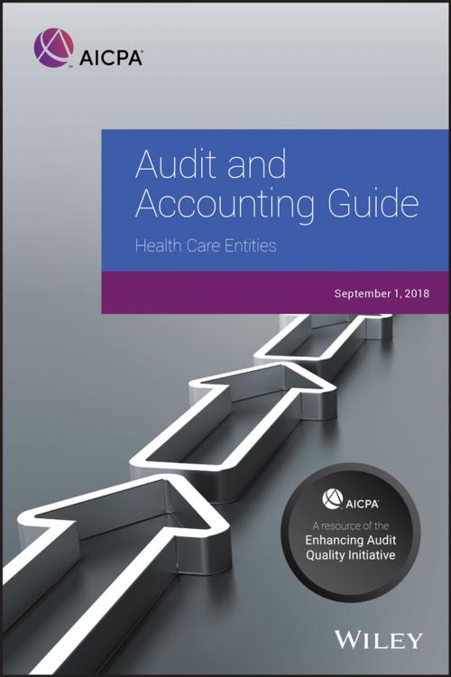 Cover of the book Audit and Accounting Guide: Health Care Entities, 2018 by AICPA, Wiley