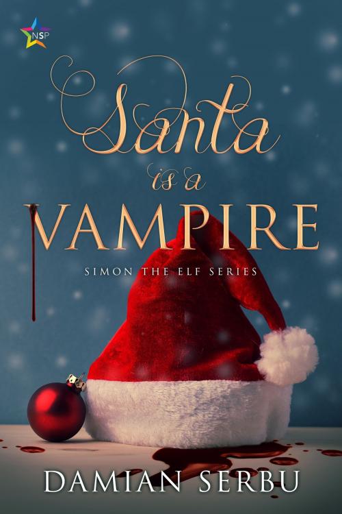 Cover of the book Santa is a Vampire by Damian Serbu, Nine Star Press