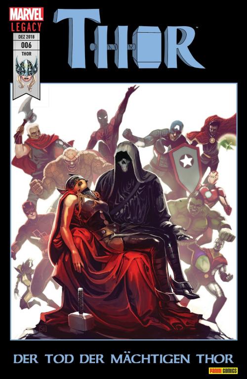 Cover of the book Thor 6 - Der Tod der mächtigen Thor by Jason Aaron, Marvel bei Panini Comics