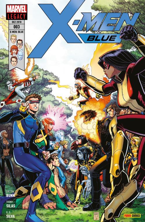 Cover of the book X-Men: Blue 3 - Auf der Suche nach der Zeit by Cullen Bunn, Marvel bei Panini Comics