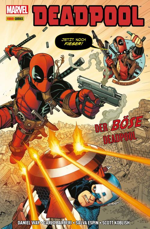 Cover of the book Deadpool - Der böse Deadpool by Daniel Way, Marvel bei Panini Comics