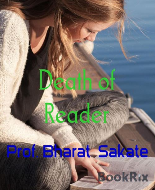Cover of the book Death of Reader by Prof. Bharat Sakate, BookRix