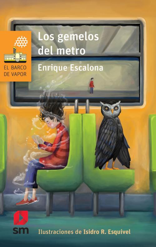 Cover of the book Los gemelos del metro by Enrique Escalona, Ediciones SM