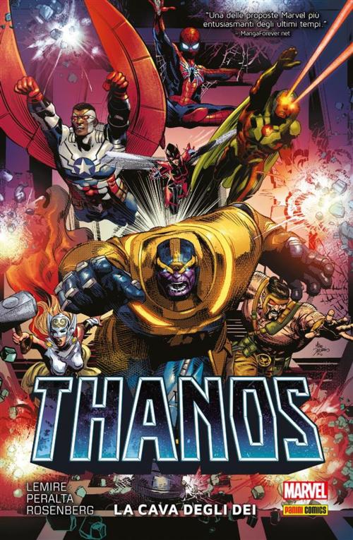 Cover of the book Thanos (2016) 2 by Jeff Lemire, German Peralta, Rachelle Rosenberg, Panini Marvel Italia