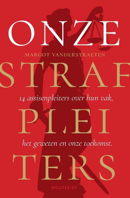 Cover of the book Onze strafpleiters by Margot Vanderstraeten, VBK - Houtekiet