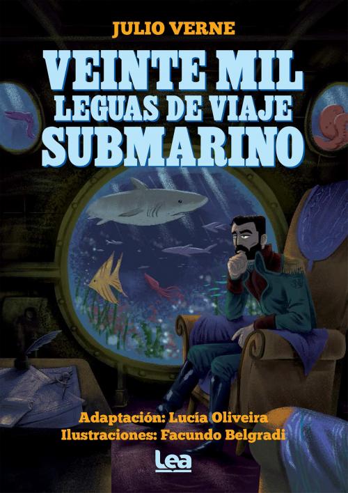 Cover of the book Veinte mil leguas de viaje submarino by Julio Verne, Ediciones LEA