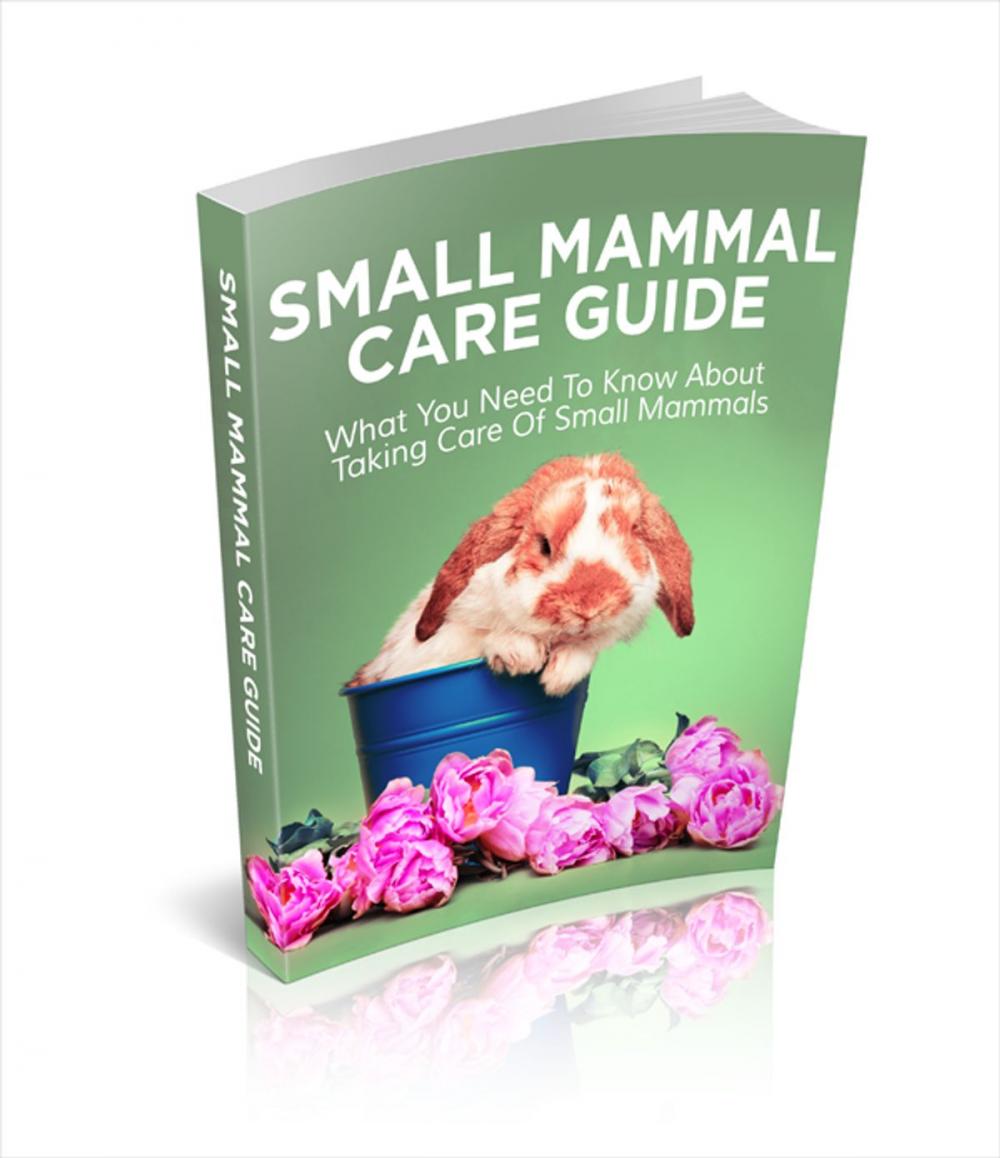 Big bigCover of Small Mammal Care Guide