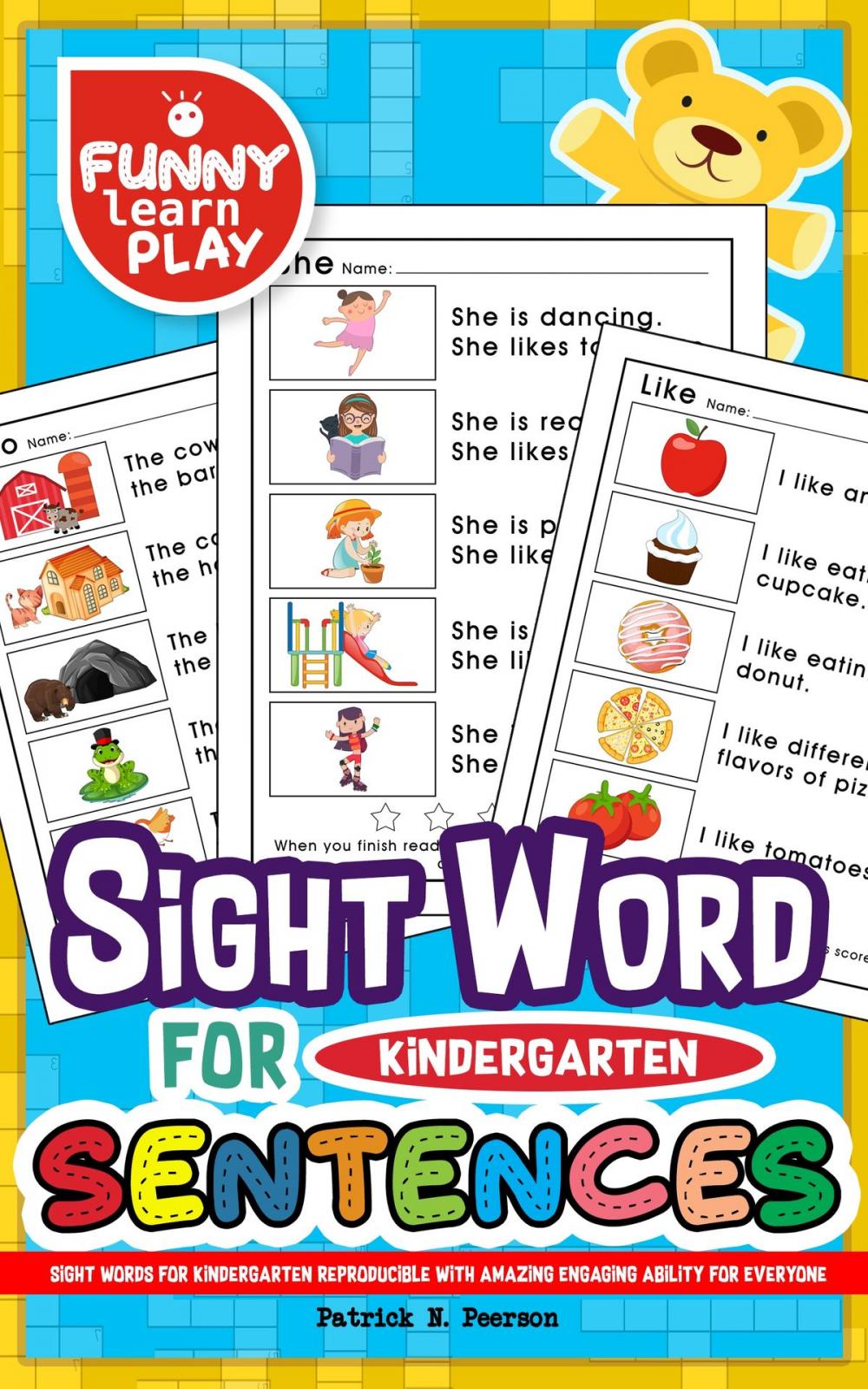 Big bigCover of Sight Words for Kindergarten