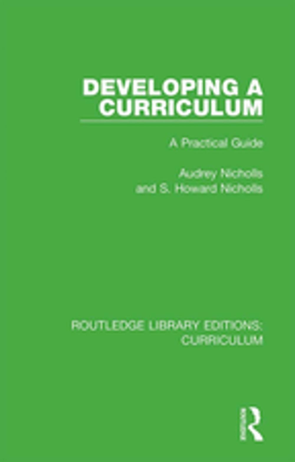 Big bigCover of Developing a Curriculum