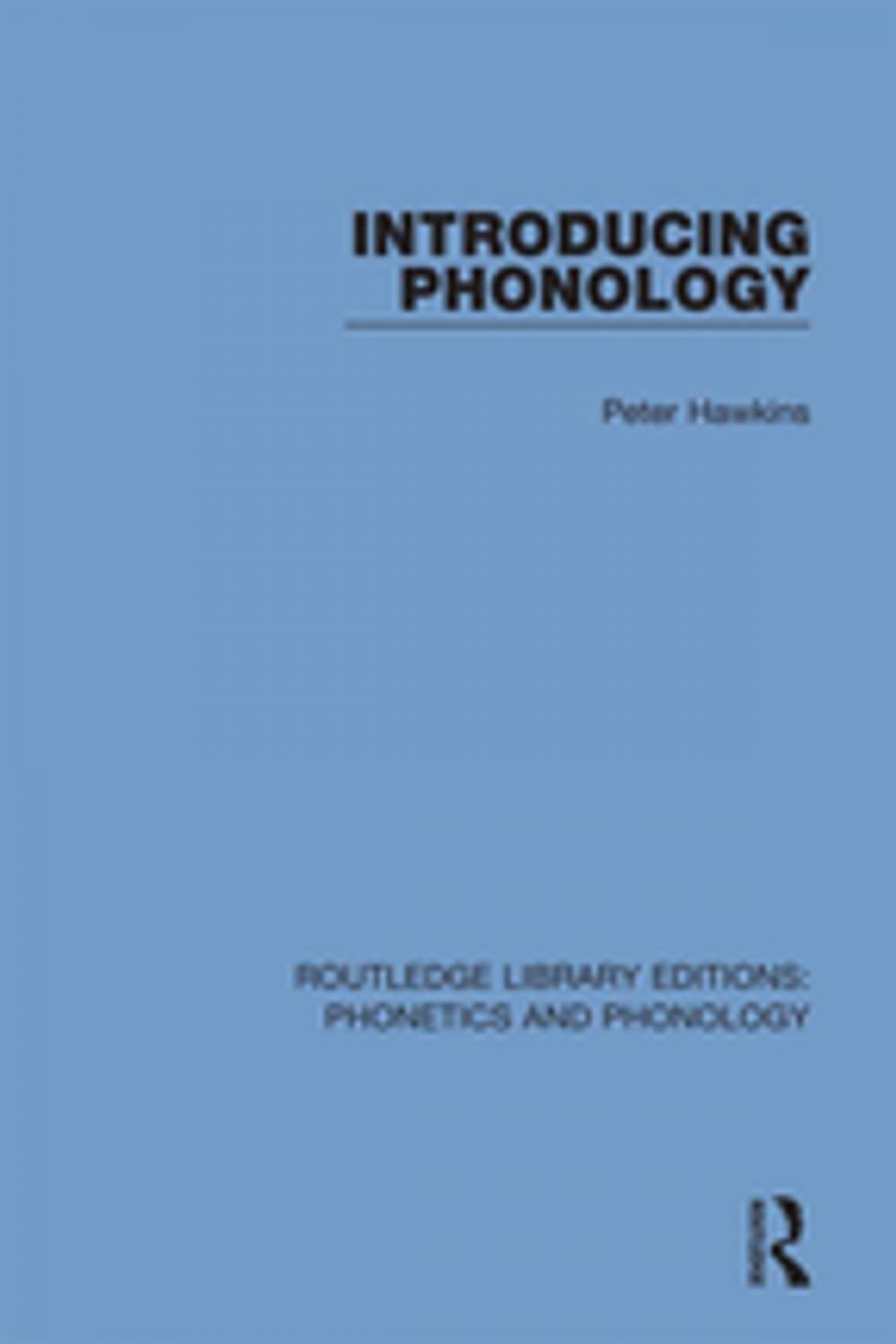 Big bigCover of Introducing Phonology