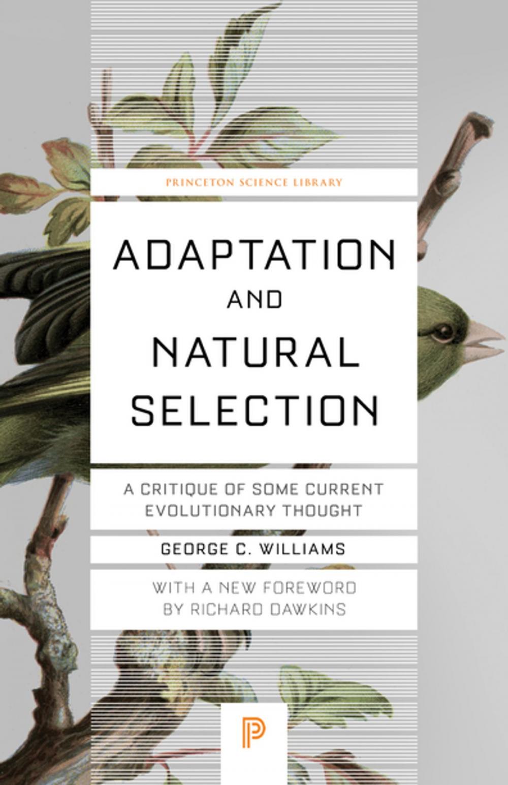 Big bigCover of Adaptation and Natural Selection