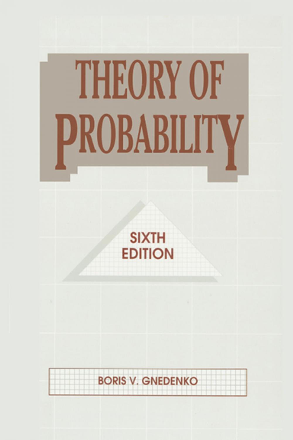 Big bigCover of Theory of Probability