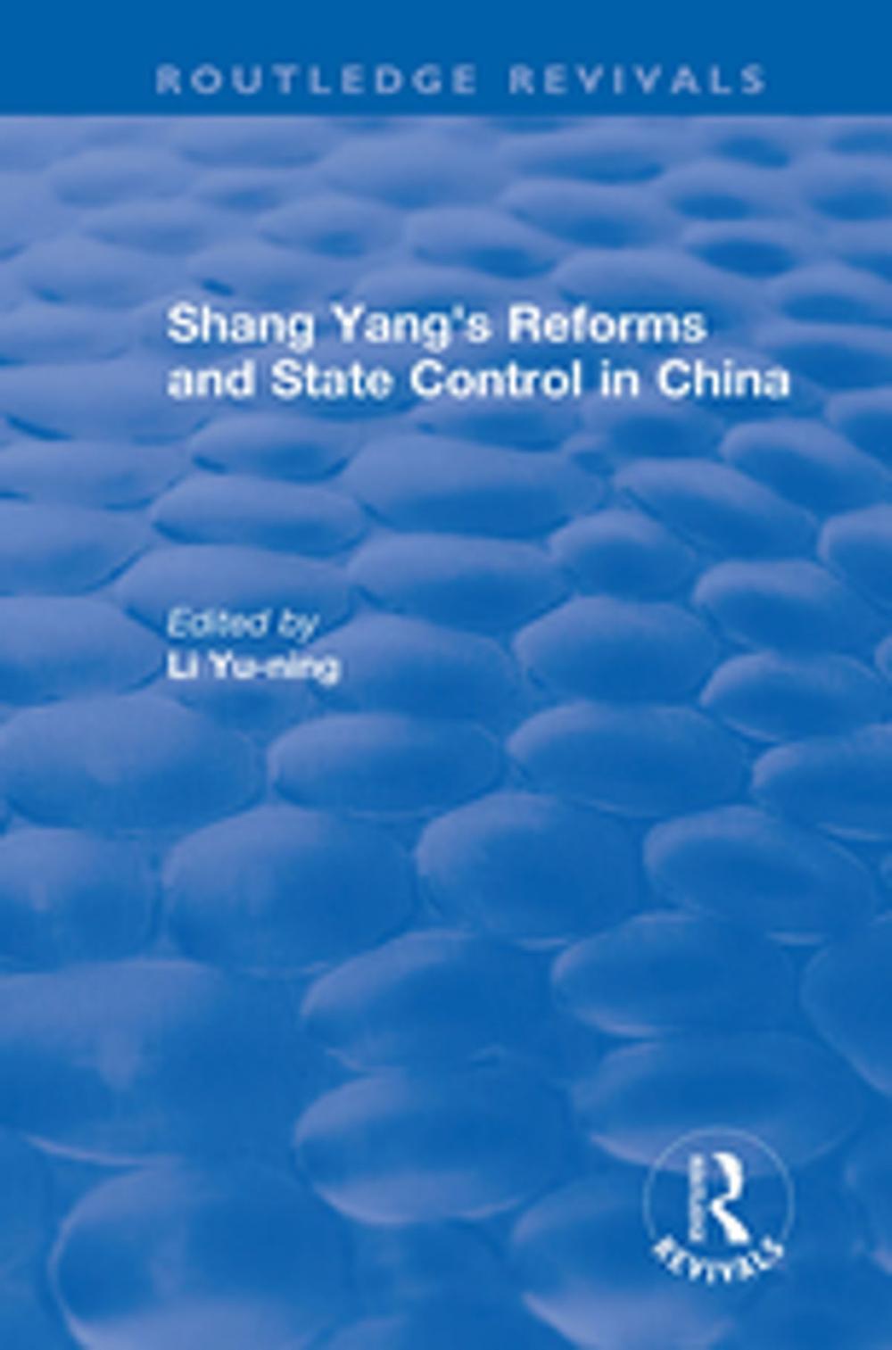Big bigCover of Revival: Shang yang's reforms and state control in China. (1977)
