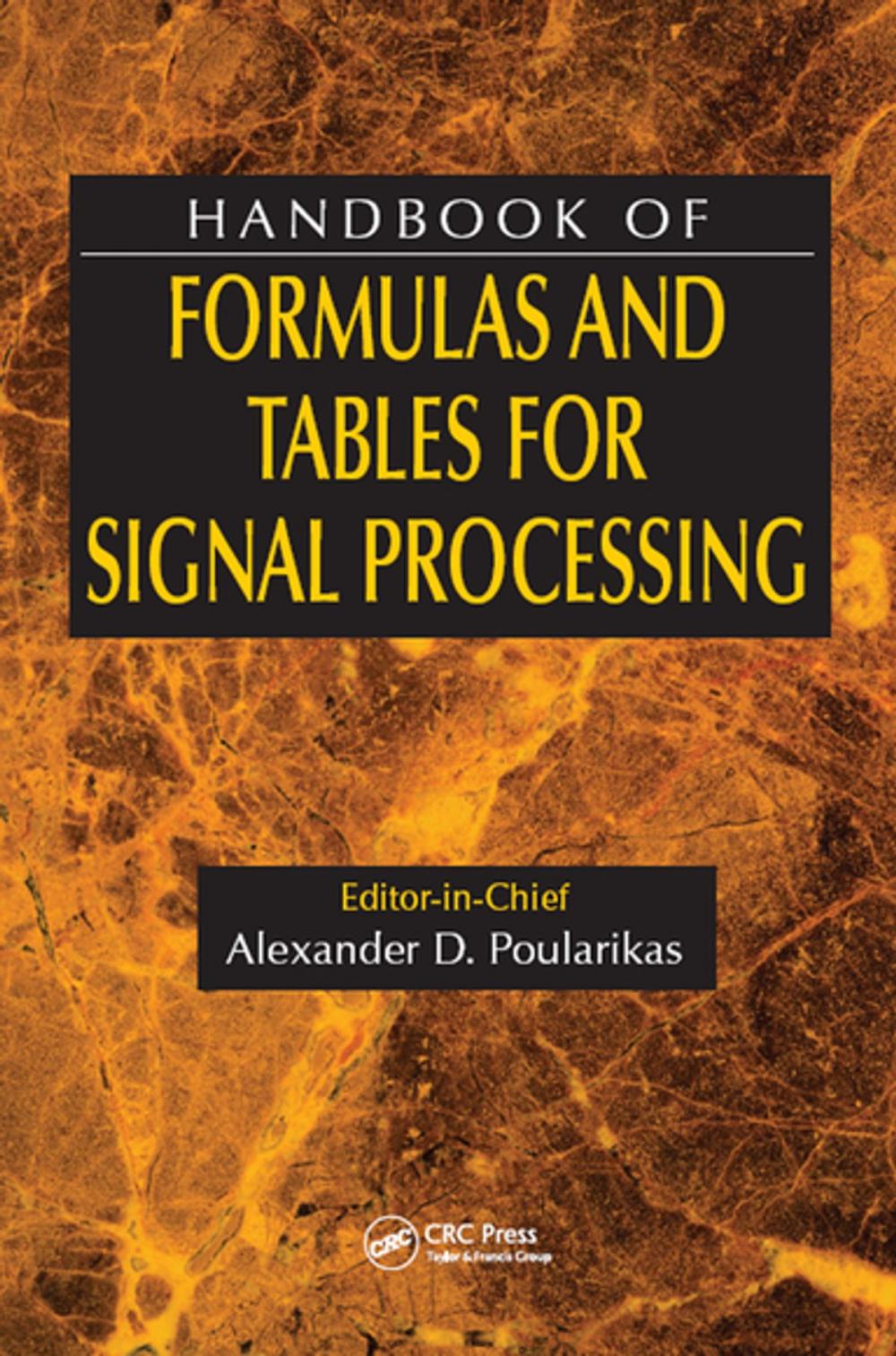 Big bigCover of Handbook of Formulas and Tables for Signal Processing