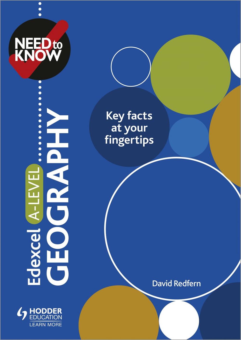 Big bigCover of Need to Know: Edexcel A-level Geography