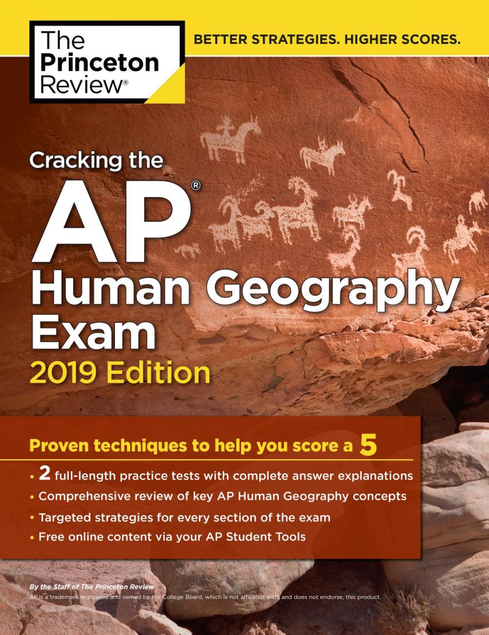 Big bigCover of Cracking the AP Human Geography Exam, 2019 Edition