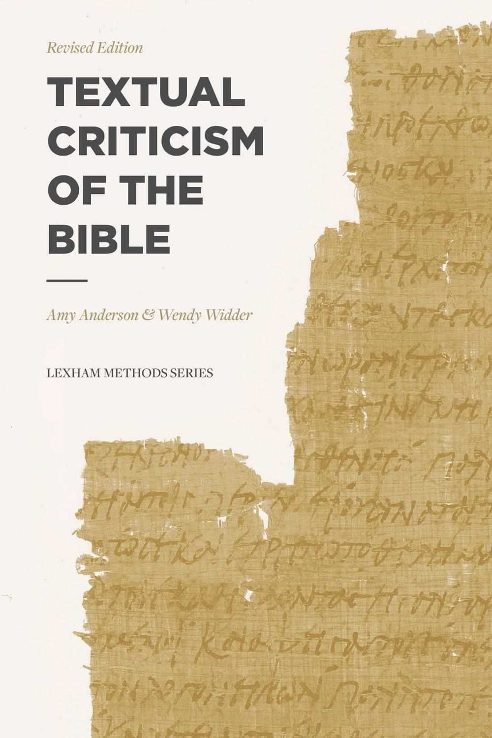 Big bigCover of Textual Criticism of the Bible