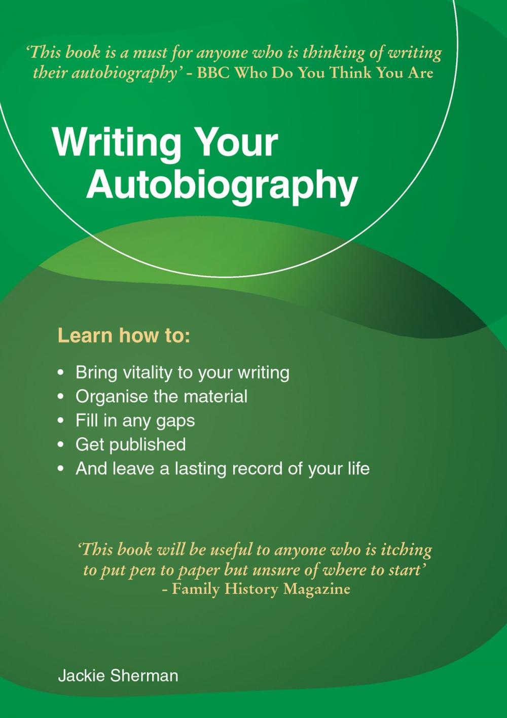 Big bigCover of Writing Your Autobiography