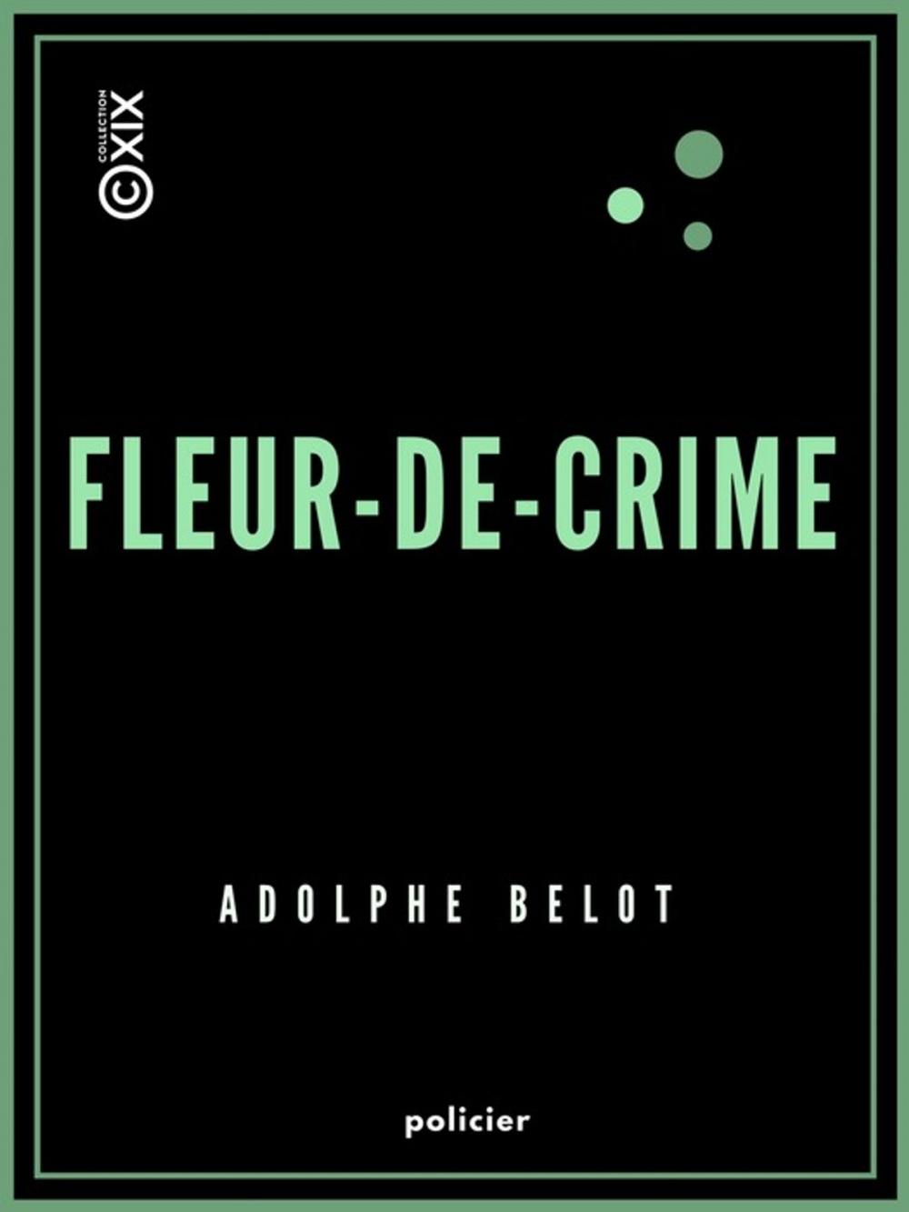 Big bigCover of Fleur-de-Crime