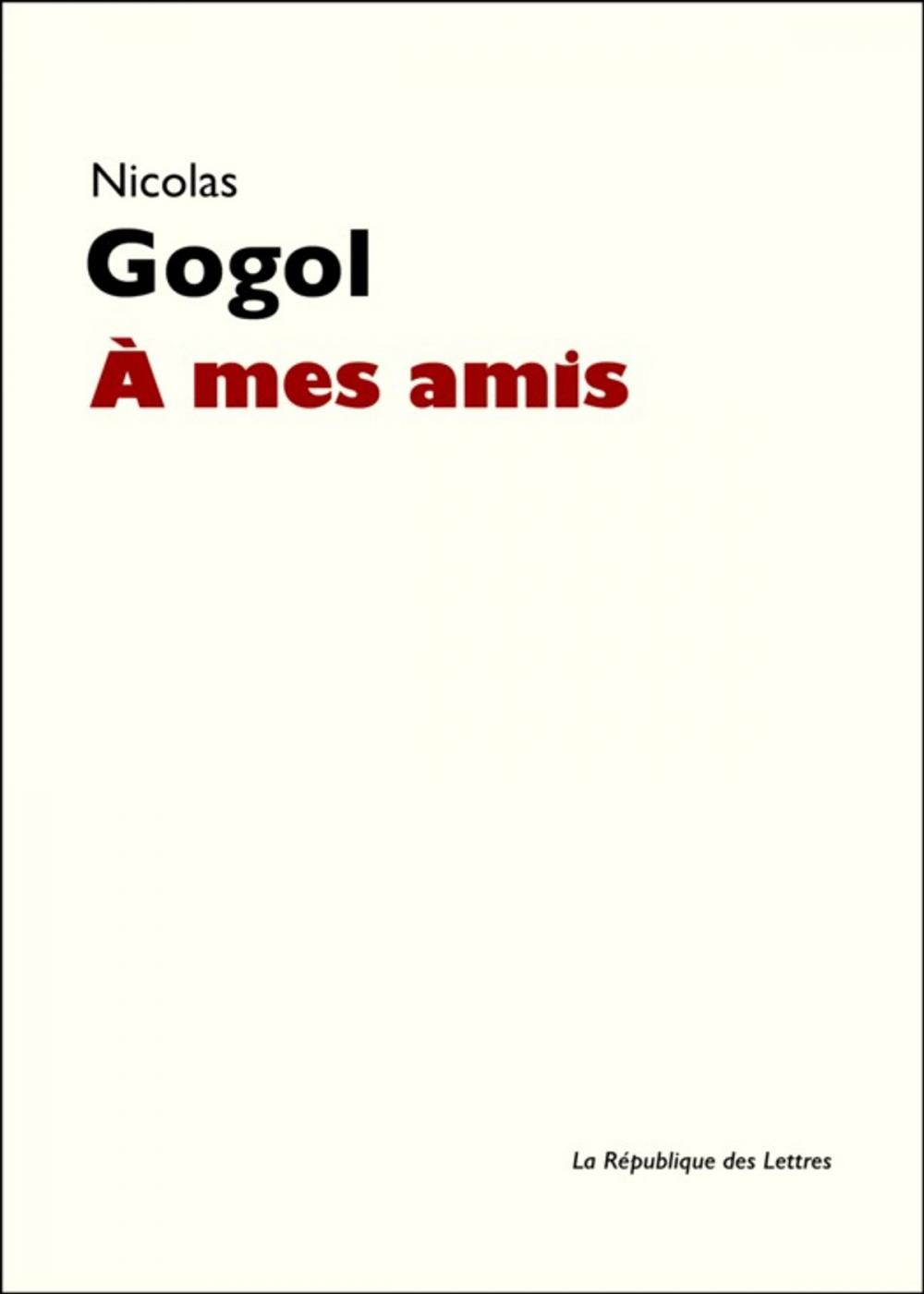 Big bigCover of À mes amis