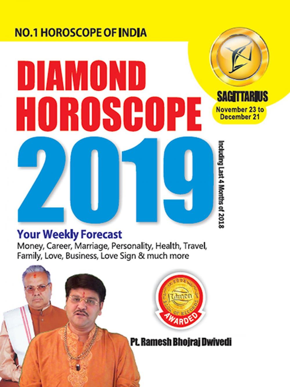 Big bigCover of DIAMOND HOROSCOPE SAGITTARIUS 2019