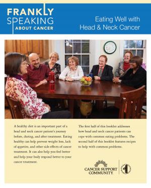 Book cover of Frankly Speaking About Cancer: Eating Well with Head & Neck Cancer