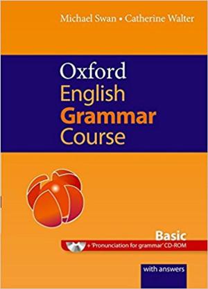 Book cover of Oxford English Grammar Course Basic