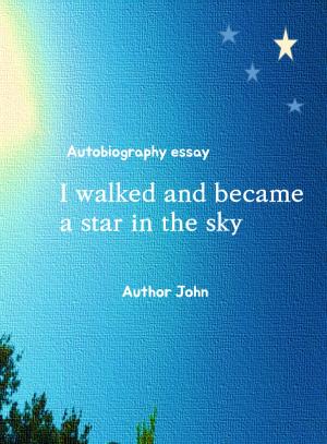 Cover of I walked and became a star in the sky