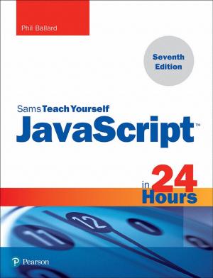 Cover of the book JavaScript in 24 Hours, Sams Teach Yourself by Joe Kissell