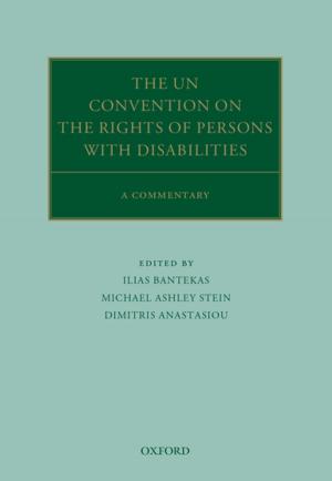 Cover of the book The UN Convention on the Rights of Persons with Disabilities by Joseph M. Siracusa