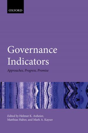 Cover of the book Governance Indicators by Lodewijk van Setten