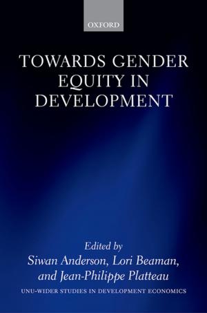 Cover of the book Towards Gender Equity in Development by Douglas Holt, Douglas Cameron