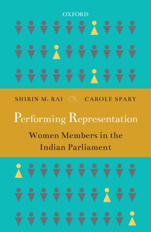 Cover of the book Performing Representation by 