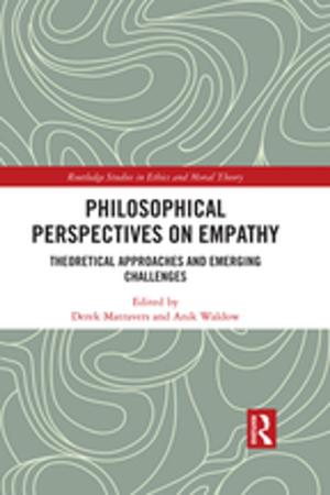 Cover of the book Philosophical Perspectives on Empathy by Otis Dudley Duncan, William Richard Scott, Stanley Lieberson, Beverly Davis Duncan, Hal H. Winsborough
