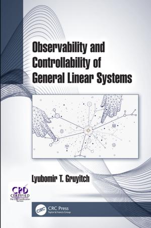Cover of the book Observability and Controllability of General Linear Systems by Nand Kumar Fageria, Zhenli He, Virupax C. Baligar