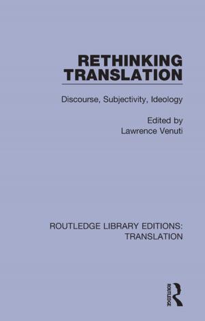 Cover of the book Rethinking Translation by 
