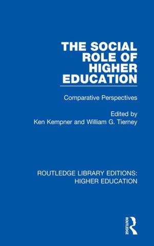 Cover of the book The Social Role of Higher Education by Charles Austin Beard