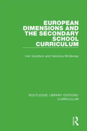 Book cover of European Dimensions and the Secondary School Curriculum