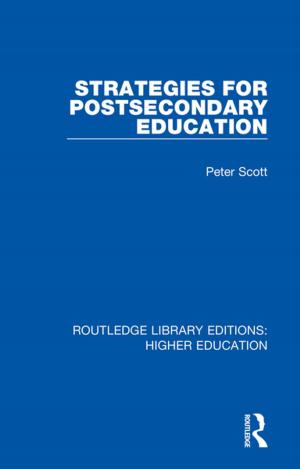 Cover of the book Strategies for Postsecondary Education by John Avery