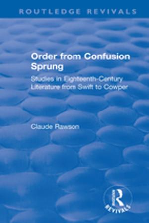 Book cover of Order from Confusion Sprung