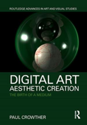 Book cover of Digital Art, Aesthetic Creation
