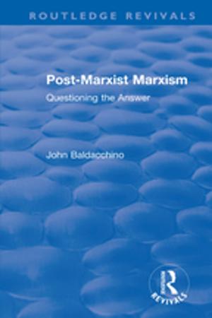 Cover of the book Post-Marxist Marxism by David M. Young