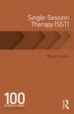 Cover of the book Single-Session Therapy (SST) by Bassam Tibi