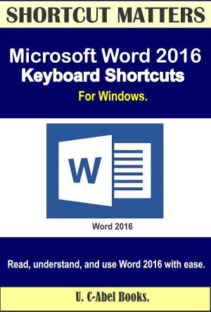 Book cover of Microsoft Word 2016 Keyboard Shortcuts For Windows