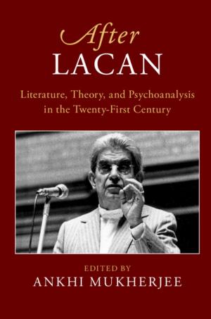 Cover of the book After Lacan by Peter Robinson