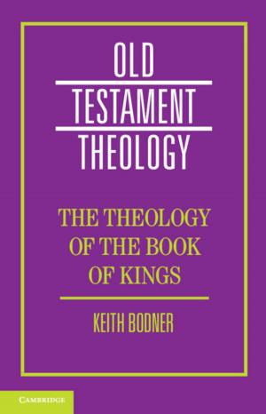 Book cover of The Theology of the Book of Kings