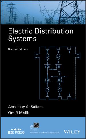 Cover of the book Electric Distribution Systems by Venkatarama Krishnan, Kavitha Chandra