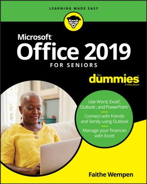 Cover of the book Office 2019 For Seniors For Dummies by Elizabeth E. Tolley, Priscilla R. Ulin, Natasha Mack, Elizabeth T. Robinson, Stacey M. Succop