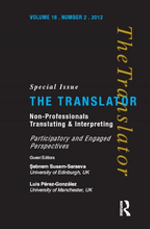 Cover of the book Non-Professional Translating and Interpreting by Patricia Zakreski